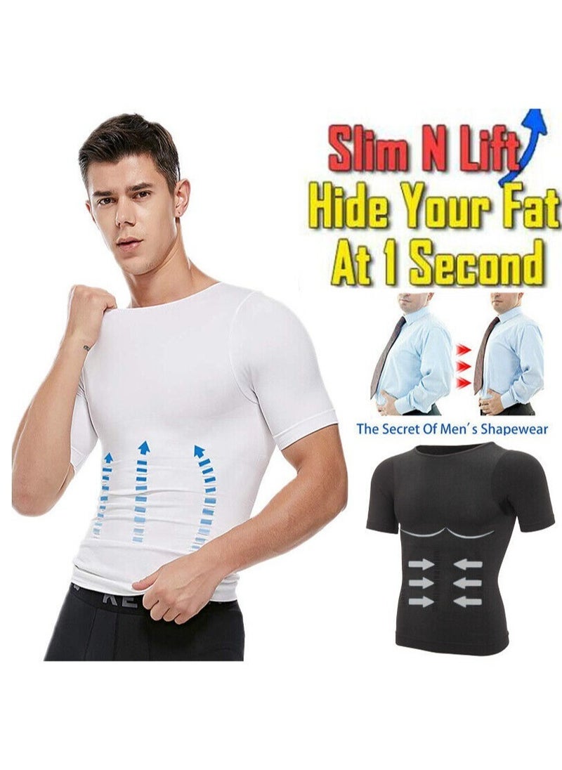 Generic - Men's Slim Fit Tank Top Short Sleeves - Image 1