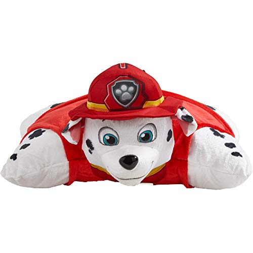 Pillow Pets وسادة حيوانات نيكيلوديون باو باترول، مارشال دالماتيان، 16" لعبة محشوة قطنية - Image 2
