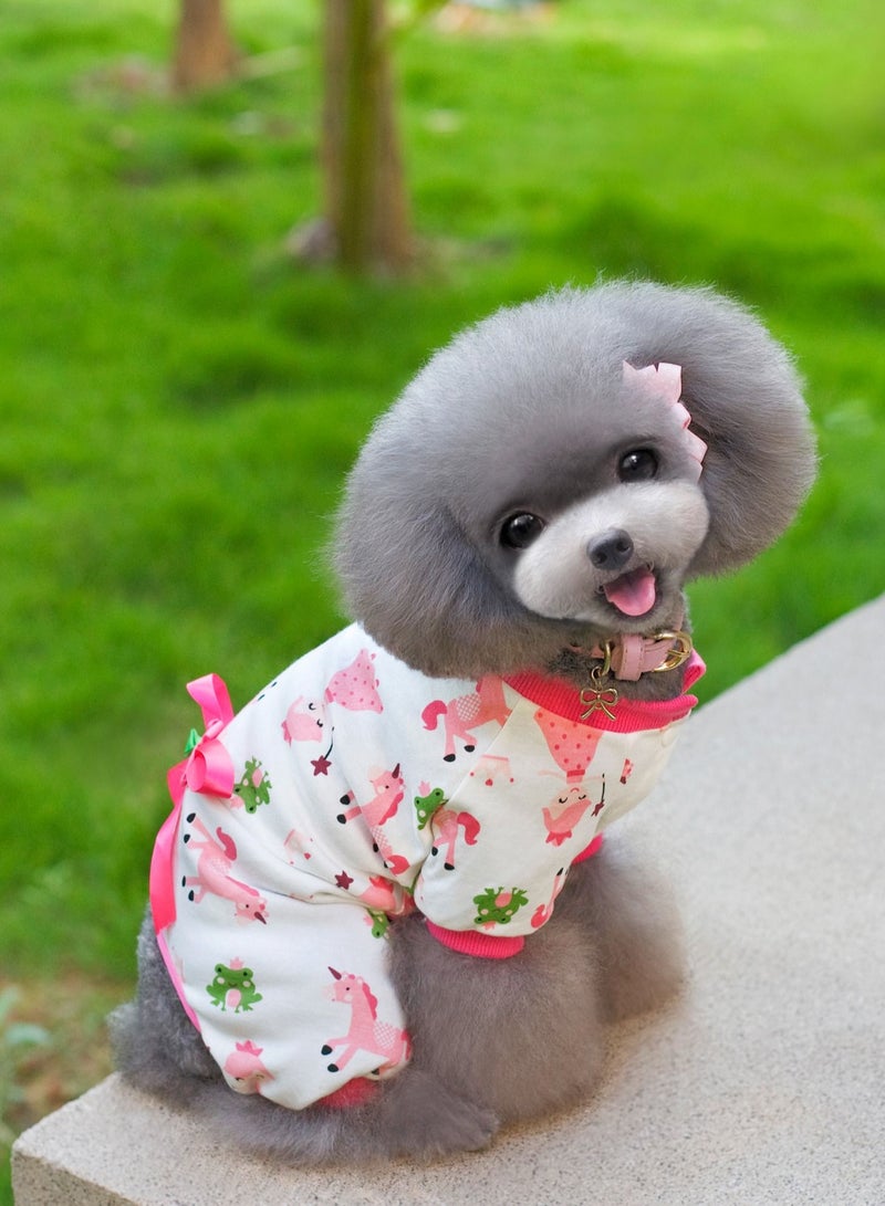 Loquat Casual dog T-shirt Pink - Image 2