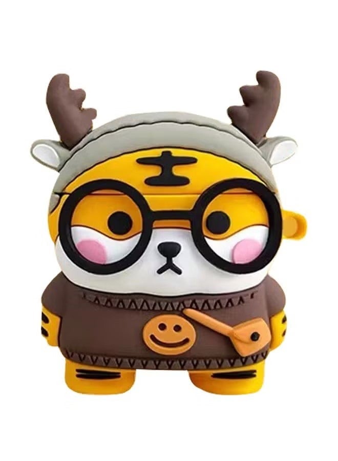 Earphone Case ForAirpods 3rd Creative Cute Cartoon Soft Silicone Protective Bluetooth Headset Cover Charging Port Accessible  - Image 1