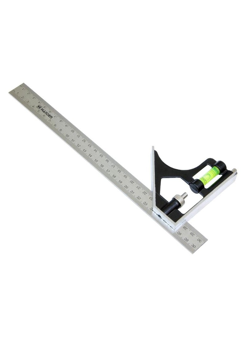 Generic Stainless Steel Combination Ruler – Multi-Tool Square with Metric & Imperial Scales – Level, Depth Gauge, Height Gauge, Scriber – Marking & Measuring Tool for Carpentry, DIY & Engineering  - Image 5