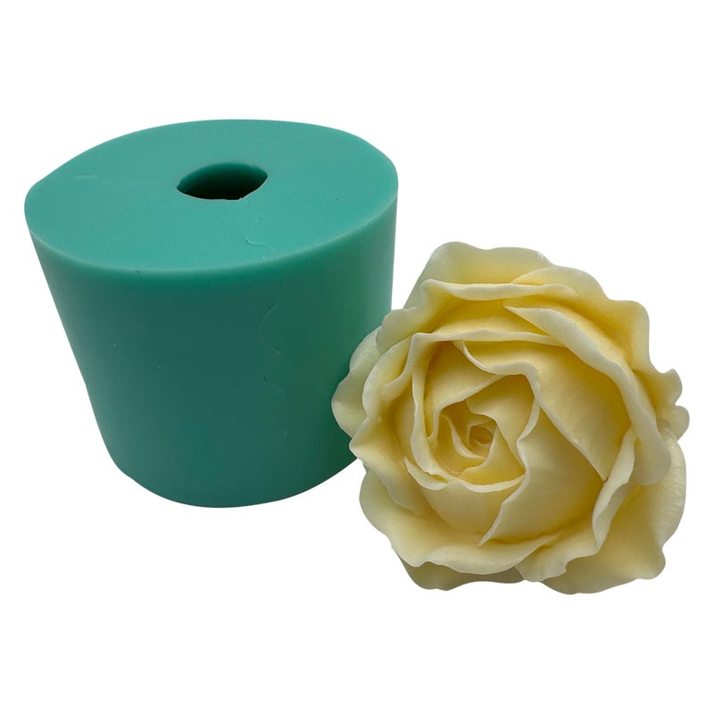 iBest Blooming Rose Crystal Epoxy Silicone MoldHome Decoration Gift Craft Flower Resin Molds Chocolate Mousse Cake Mould Aroma Plaster Stone Scented Candle Wax Silicone Mould - Image 3