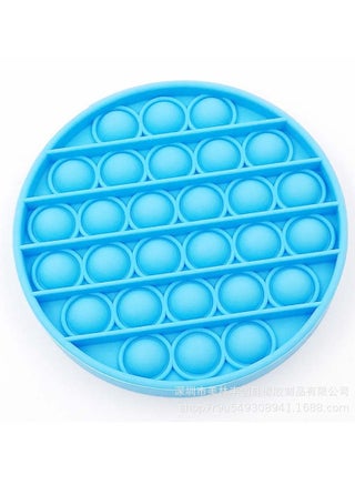 Push Pop Bubble Sensory Fidget Toy, Stress Relieve Sensory Decompression Toys, Portable Pressure Silicone Squeeze Sensory Toys For Kids And Adults, (round blue) - pzsku/ZC151375550C31C7EAE97Z/45/_/1706961164/f4d5f4f3-624e-4b09-aea1-afa62ec29951