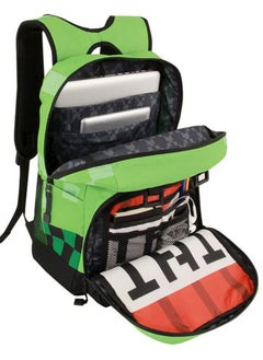 MINECRAFT Minecraft Print Backpack Bookbag For Kid School Student Traveling Birthday Gift 17 inches  - Image 3