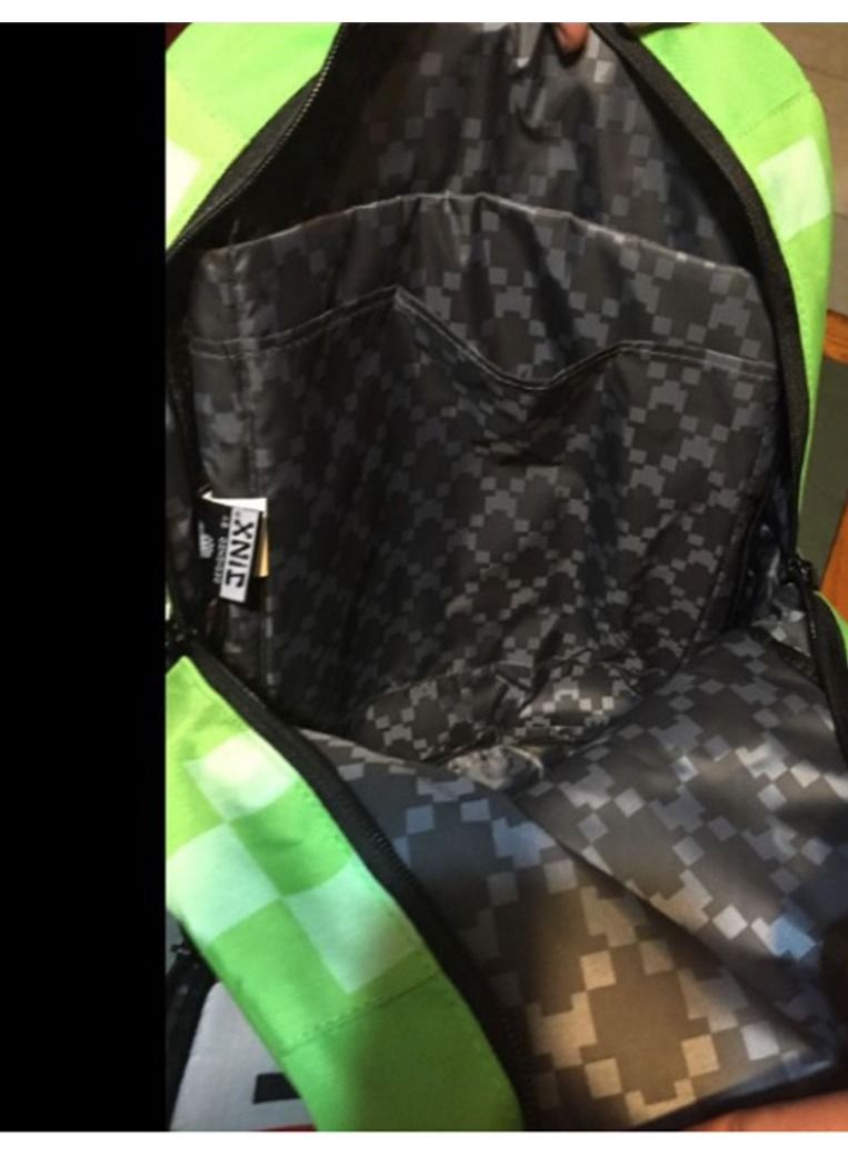 ماين كرافت Minecraft Print Backpack Bookbag For Kid School Student Traveling Birthday Gift 17 inches - Image 4