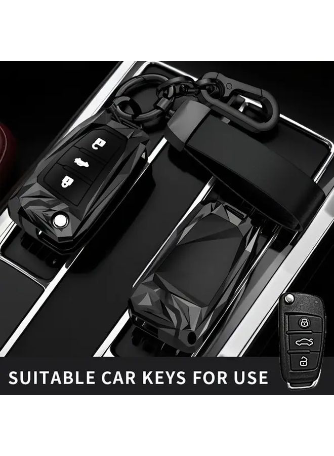Type C 2 3 Button Car Key Case Cover Minimalist Design Precision Fit High Quality Material - Image 1