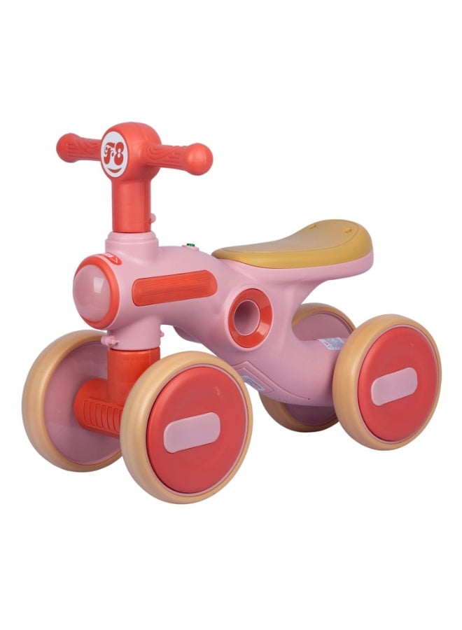 Balance Bike for Kids – Ride-On Car with Silent Four Wheels, Music, and Lights  - Image 1