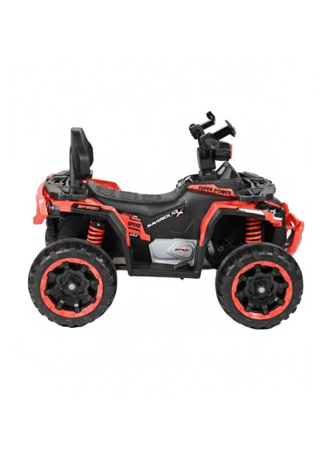 كيكو دباب 4 كفرات تعمل بالبطارية القابلة لإعادة الشحن 12 فولت للأطفال مع موسيقى وصوت وضوء كهربائية مع ريموت لتحكم من 2 إلى 5 سنوات - Image 2