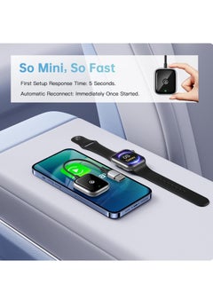Generic Wireless CarPlay Adapter 2024 for Apple CarPlay, Easy to Upgrade Wired CarPlay to Wireless, Instant Connectivity, Super Mini Car Play Dongle for iPhone, Fit for Cars with Built-in CarPlay  - Image 3