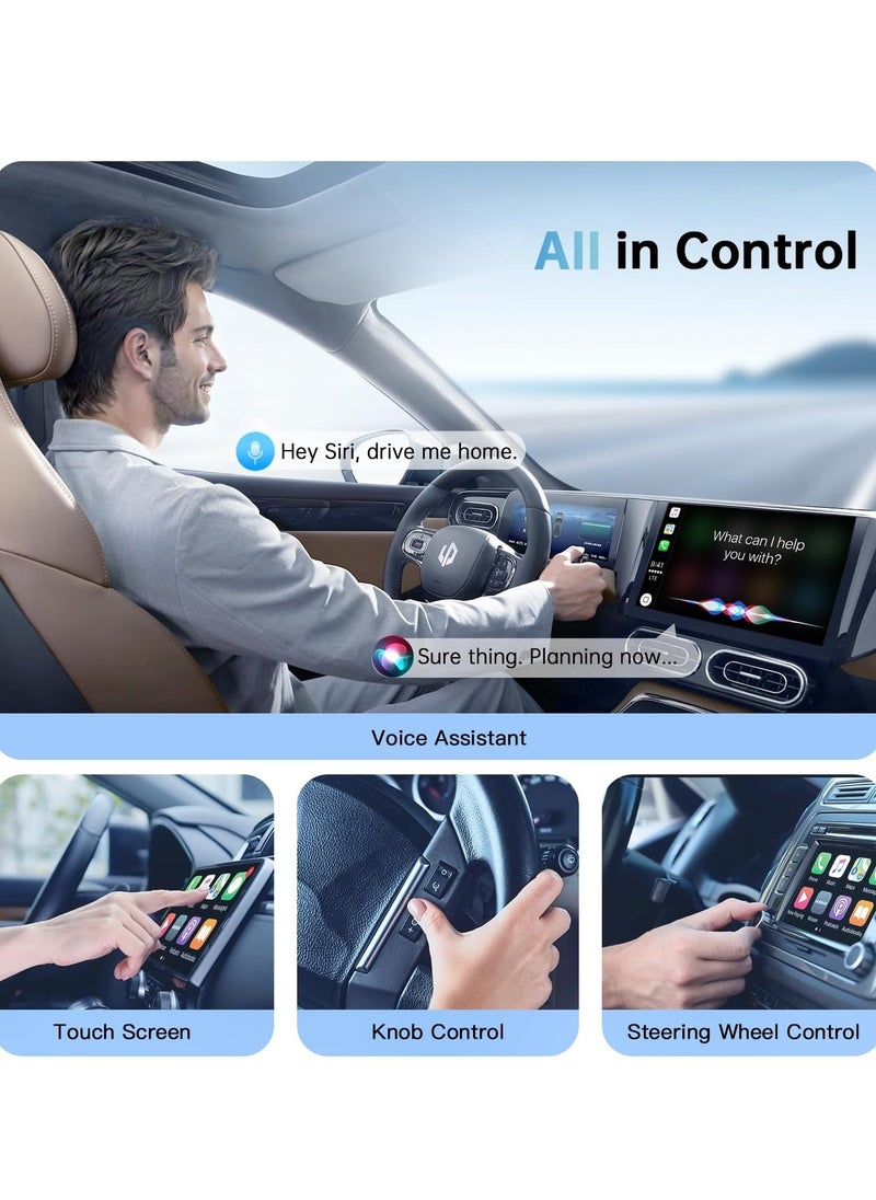 Generic Wireless CarPlay Adapter 2024 for Apple CarPlay, Easy to Upgrade Wired CarPlay to Wireless, Instant Connectivity, Super Mini Car Play Dongle for iPhone, Fit for Cars with Built-in CarPlay  - Image 4