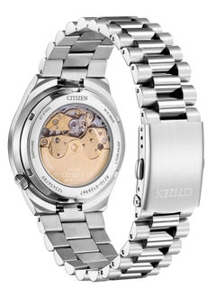 CITIZEN Citizen Automatic NJ0151-88M - TSUYOSA, Silver Stainless Steel Bracelet, Turquoise Dial.  - Image 3
