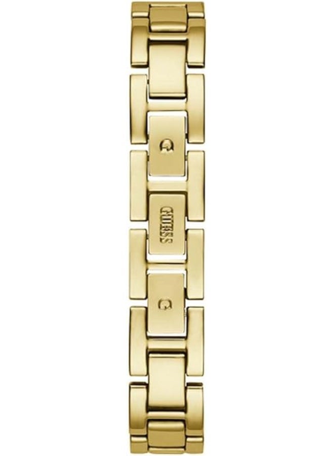Guess TRI LUXE Women's Gold-Tone Analog Watch with Crystal Embellishments GW047474L2 - Image 4