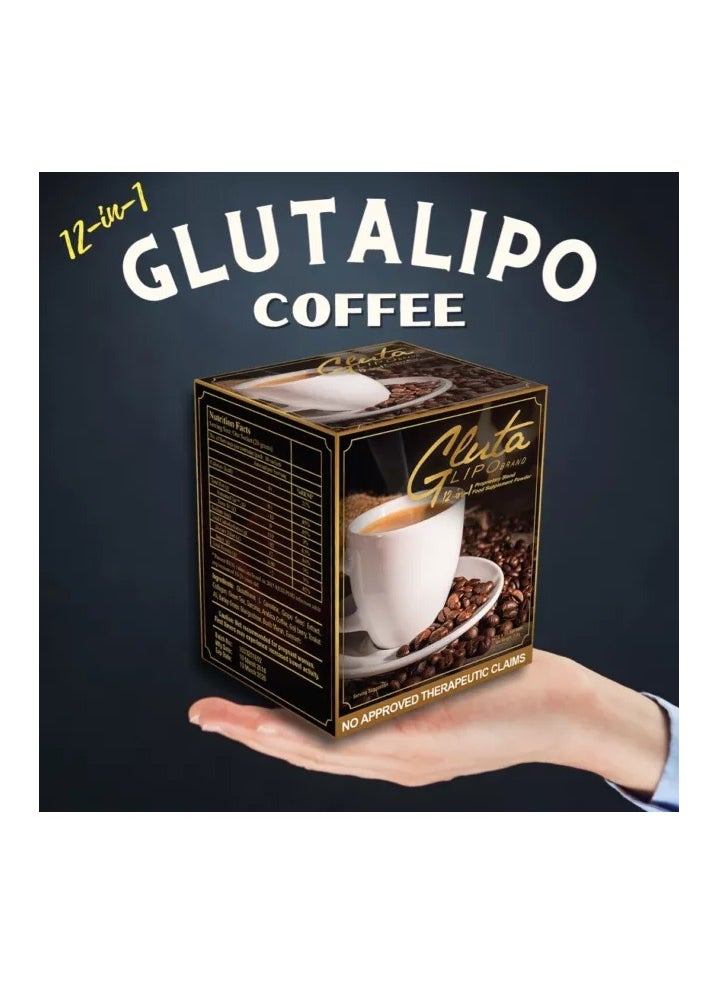 Gluta Gluta Lipo 12in1 Coffee 10 Sachets 