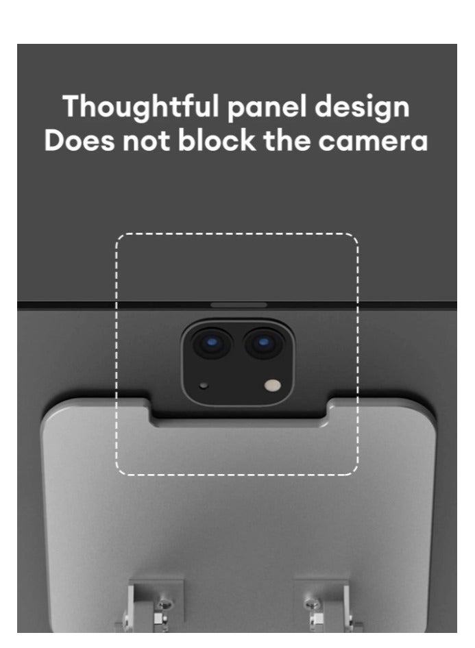 TRANSFORMERS Aluminum Alloy Laptop and Tablet Portable Desk Stand Silver - Image 2