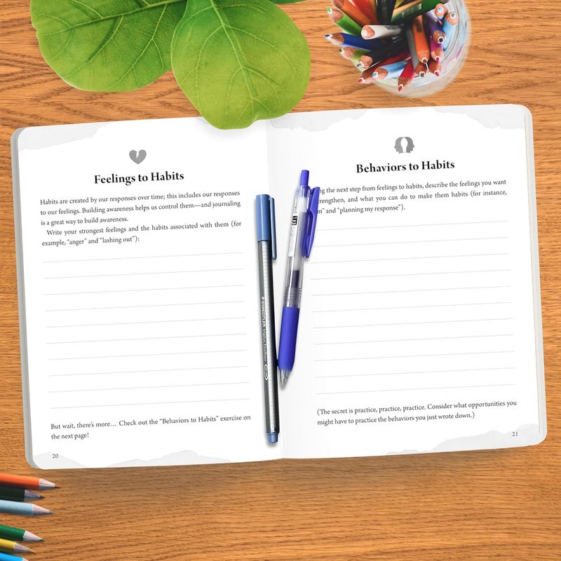 دفتر يوميات BPD الموجه: مساحتك للتخلص من المشاعر القوية، ورعاية الذات - Image 5