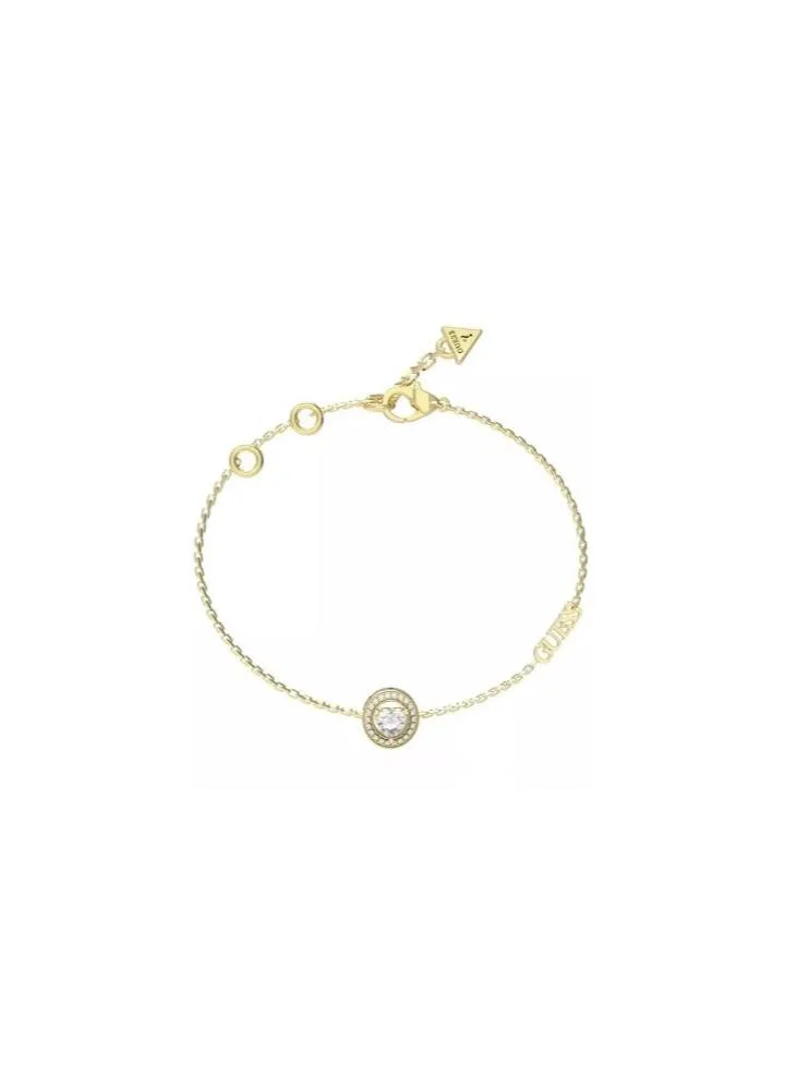 GUESS Solitaire Heart Crys Bracelet