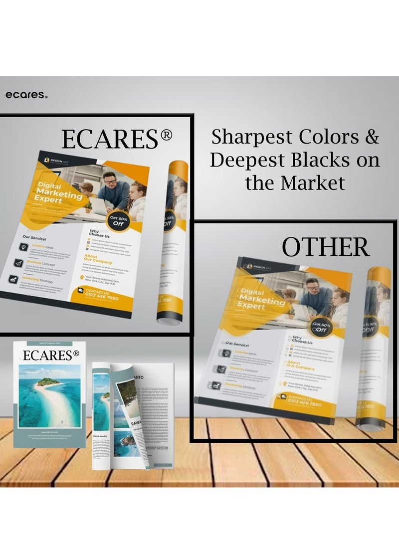 ECARES® 116A|W2061A  Compatible Toner Cartridge use for HP Color Laser MFP178nw 179fnw 150a 150w 150nw Printers (Cyan) - Image 2