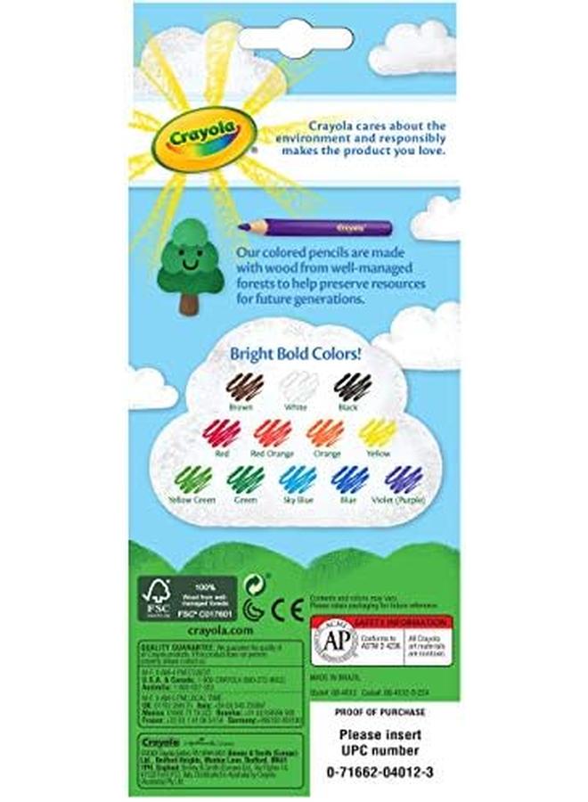 Crayola Colored Pencils 12 Count Colored Pencil Set - Image 4