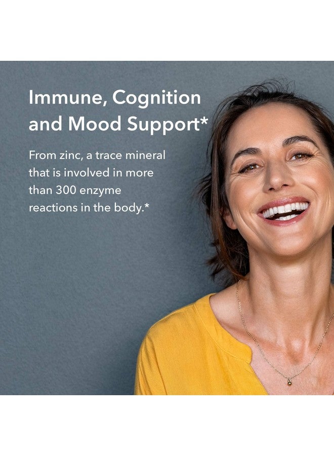 Allergy Research Group Zinc Citrate 50 Mg Immune Mood Bone Support 60 Vegetarian Capsules - Image 4