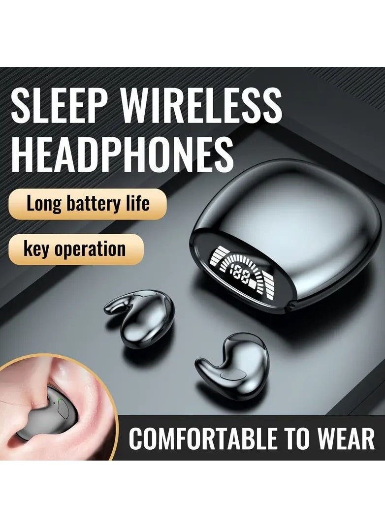 New Concept Ultra-thin Sleep Wireless Earphones, Wireless 5.3,High Definition HiFi Sound Quality, Phones Can Use Sleep Headphones, Painless Wearing, Noise Reducing Sleep Earphones, Comfortable To Wear - pzsku/ZC152169210A928978E67Z/45/_/1718264067/c935def2-8154-43b2-9c58-26d84353136a