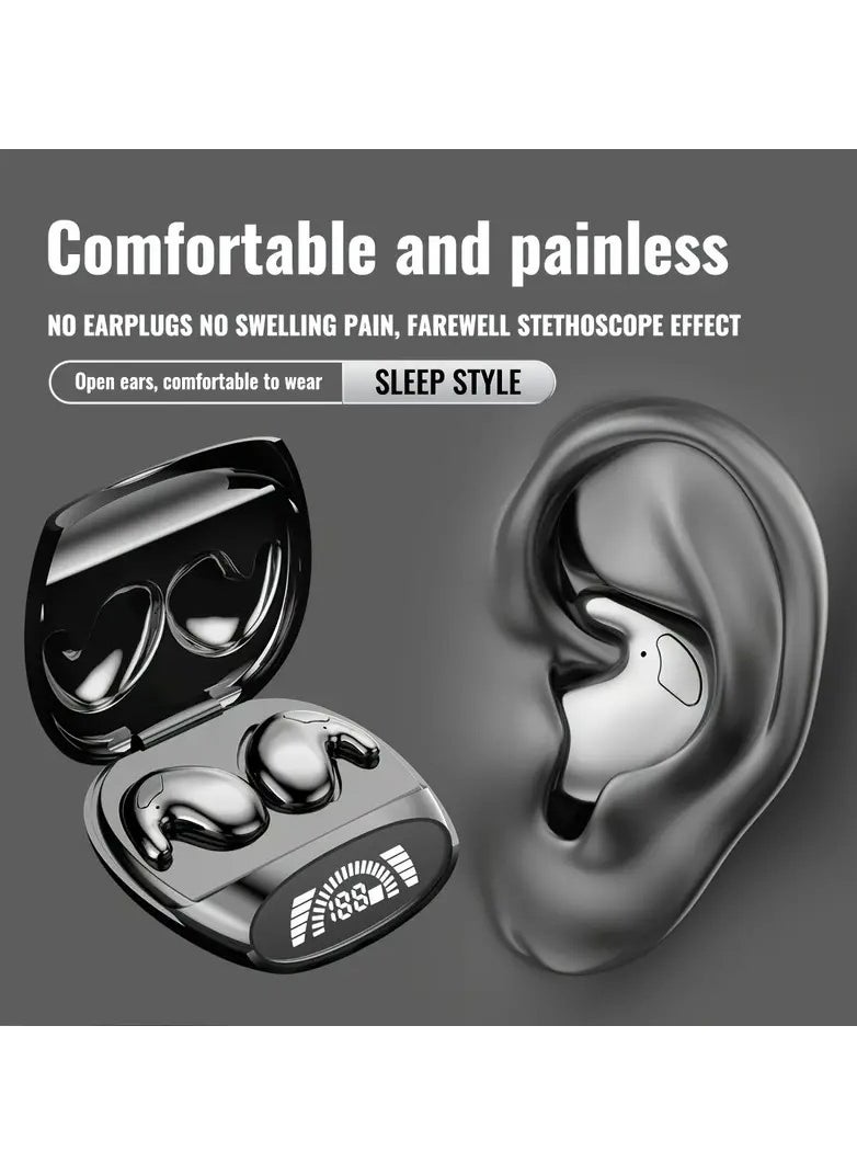 New Concept Ultra-thin Sleep Wireless Earphones, Wireless 5.3,High Definition HiFi Sound Quality, Phones Can Use Sleep Headphones, Painless Wearing, Noise Reducing Sleep Earphones, Comfortable To Wear - pzsku/ZC152169210A928978E67Z/45/_/1718264114/a80e6757-2b40-4ae0-a69e-62a7fadac496