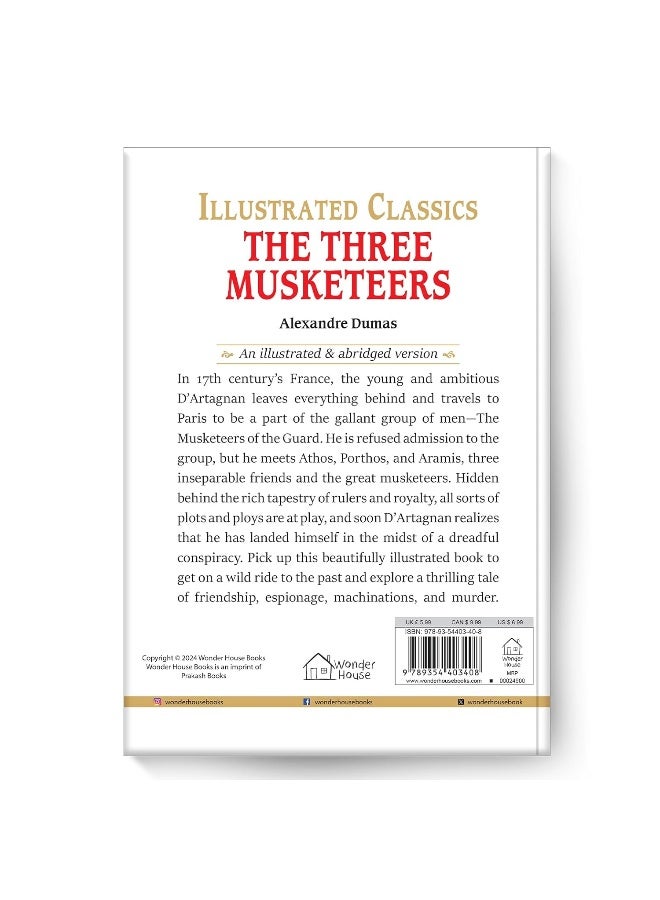 Wonder House Books The Three Musketeers for Kids: llustrated Abridged Children Classic English Novel with Review Questions - Image 2