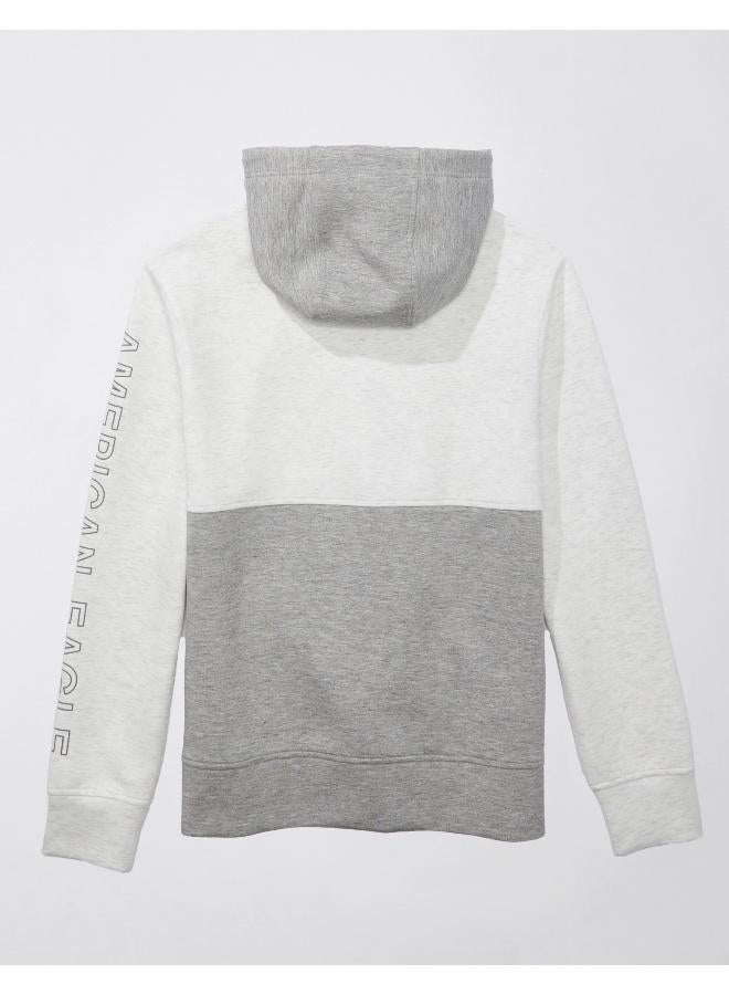 American Eagle Color Block Hoodie  - Image 2
