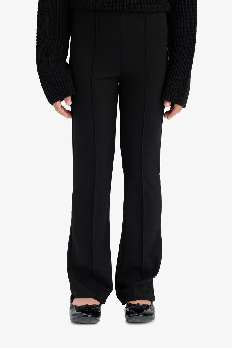 DeFacto Black Girl Flare Standart Leggings Casual - Image 4