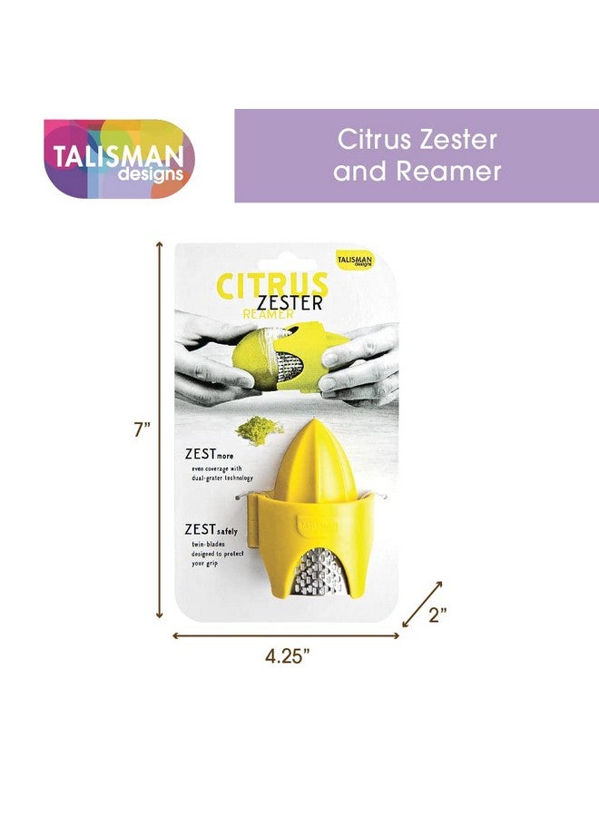 تاليسمان ديزاينز مبشرة وموسّعة الحمضيات من تاليسمان ديزاينز | مبشرة البرتقال والليمون والليمون الحامض | مطبخ خالٍ من مادة BPA | مطبخ عملي، أداة بشر | بلاستيك وفولاذ مقاوم للصدأ - Image 4