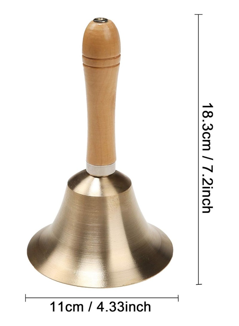 Generic Super Loud Solid Brass Hand Call Bell - Image 2