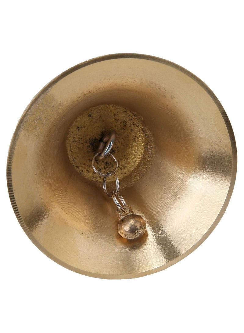 Generic Super Loud Solid Brass Hand Call Bell - Image 3