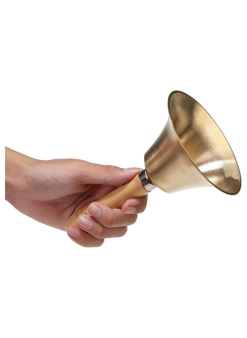 Generic Super Loud Solid Brass Hand Call Bell - Image 4
