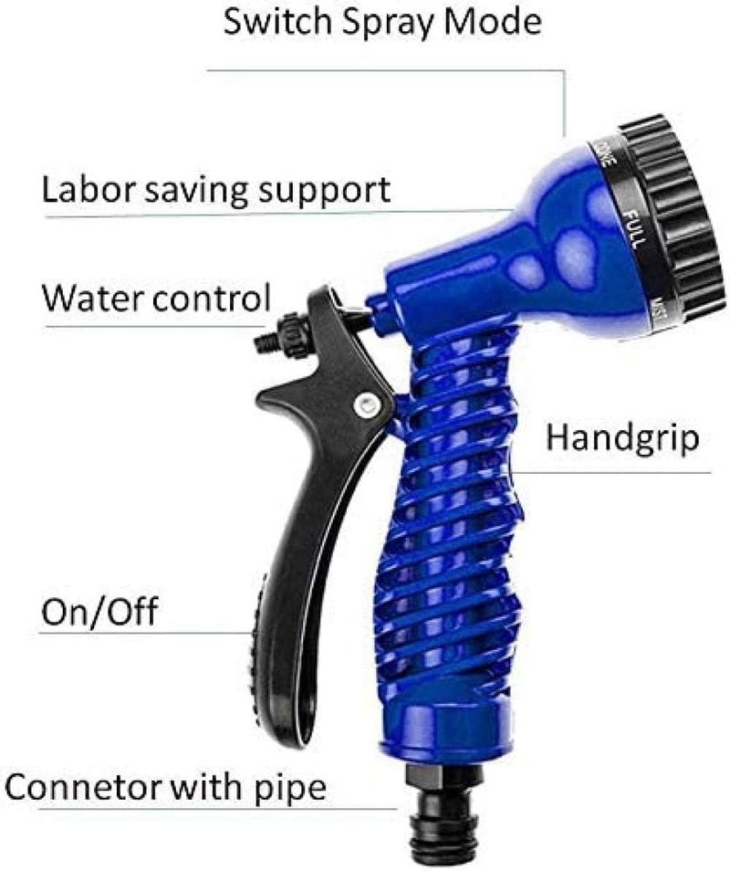 MAGIC HOSE ALSafi-EST stretch flexible water hose up to 52.5 meters long - blue, 52.5 - Image 2