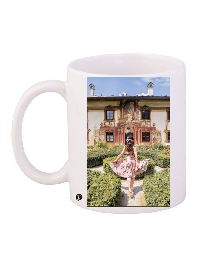 RKN Printed Coffee Mug White/Green/Blue - Image 2