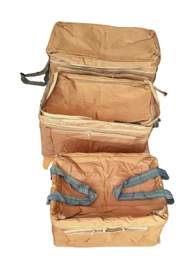 كادي ون حقيبة رحلات خارجية عدد 3 قطع - Image 4