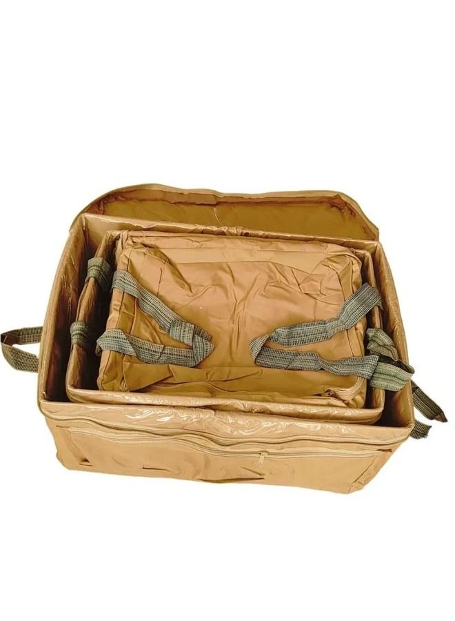 كادي ون حقيبة رحلات خارجية عدد 3 قطع - Image 3