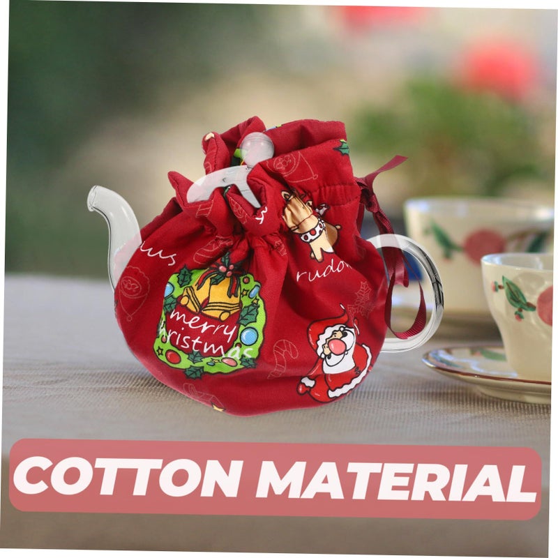 Cozy Teapot Warmer Cover Washable Reusable Hot Water Keeper For Home - Image 3