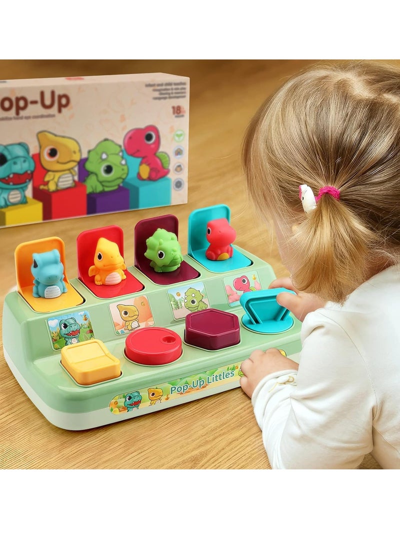 Interactive Pop Up Toys for Toddlers, Baby Toys 12-18 Months, Montessori Cause and Effect Toys for 1-2 Years Old Early Learning,Educational Toy for Boys and Girls 12+ Months  - Image 3
