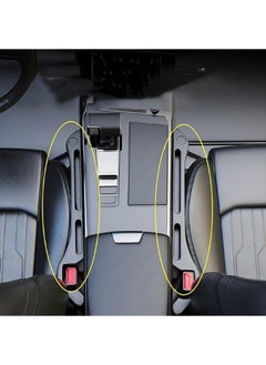 Beauenty 2Pcs Car Seat Gap Filler  Organizer Pu Waterproof Car Seat Gap Plug Strip with 2 Grooves Seat Gap Storage Auto Interior Accessorie For Toyota Honda Ford Mitsubishi Audi  - Image 4