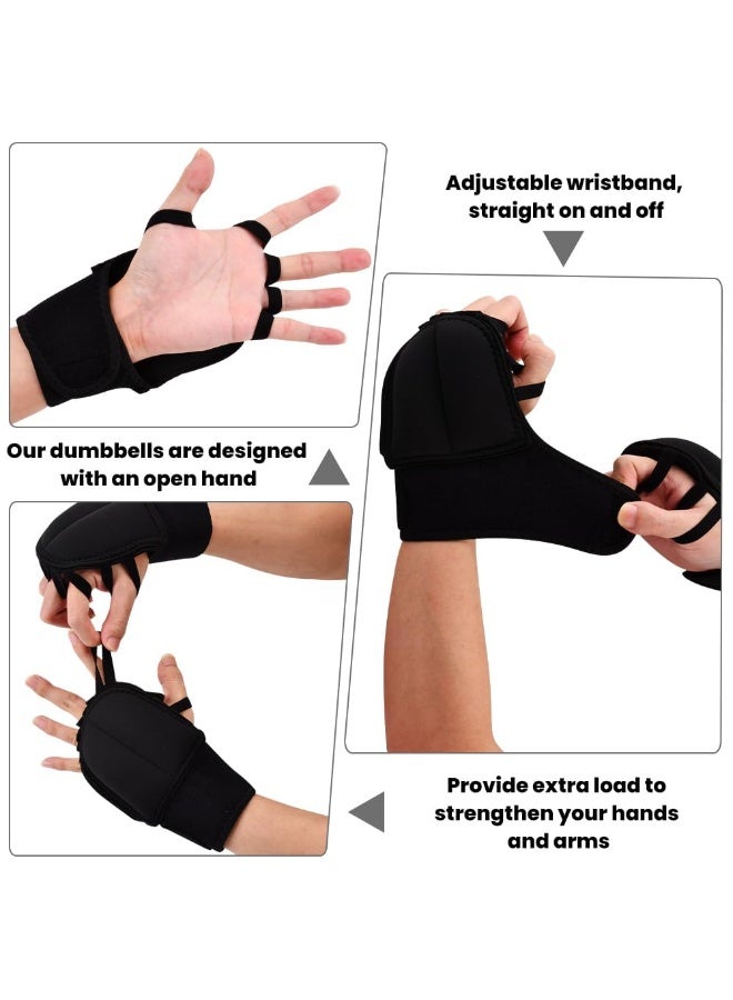 OSHIMA 2 Pack Weighted Gloves for Tremors, Gadgets for Parkinson's Patients, Hand Weight Tremors Wrist Mobility, Writing Stability & Strengthening, Adjustable Hand Grip Strength Trainer - Image 4