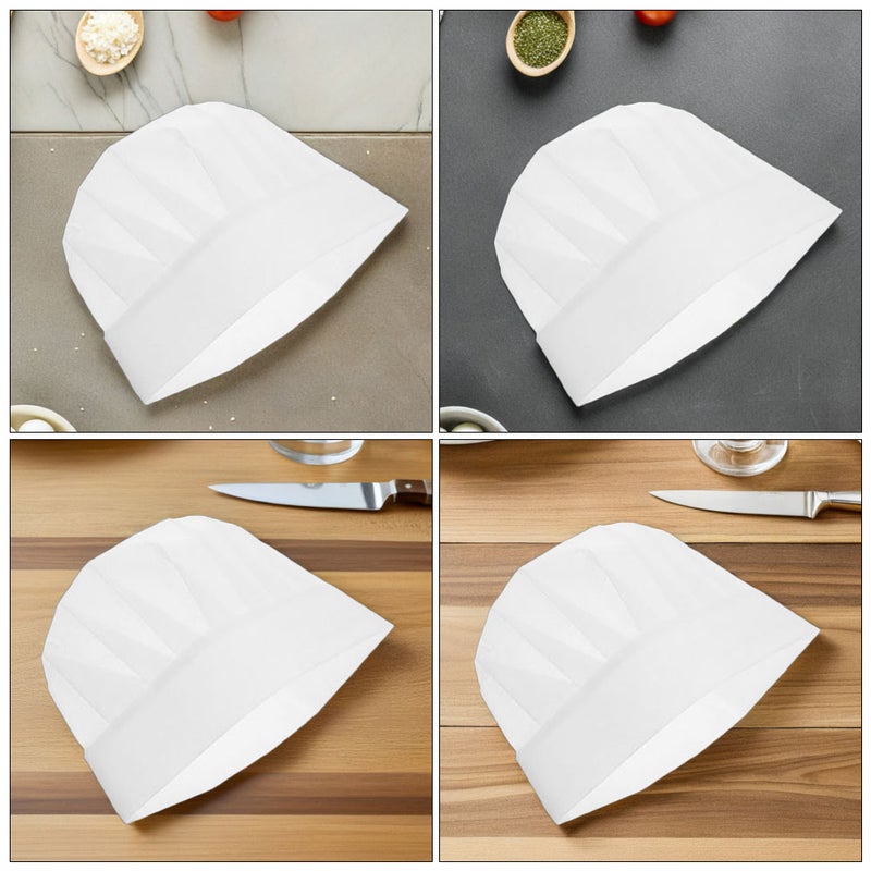 30pcs Kids Chef Hat: Kids Reusable Chef Hat - One-Time Use Kitchen Cap - Cooking Cap For Cooking Baking And Party Favors - Image 4