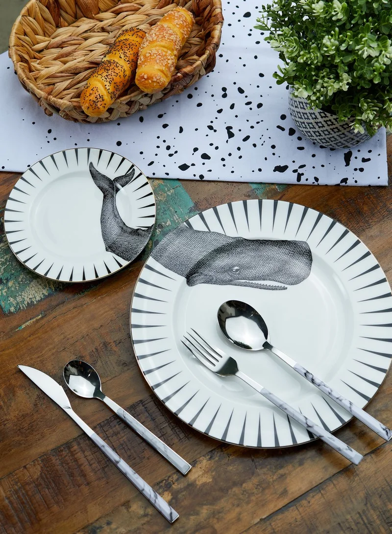 YVONNE ELLEN Whale Dinner Set