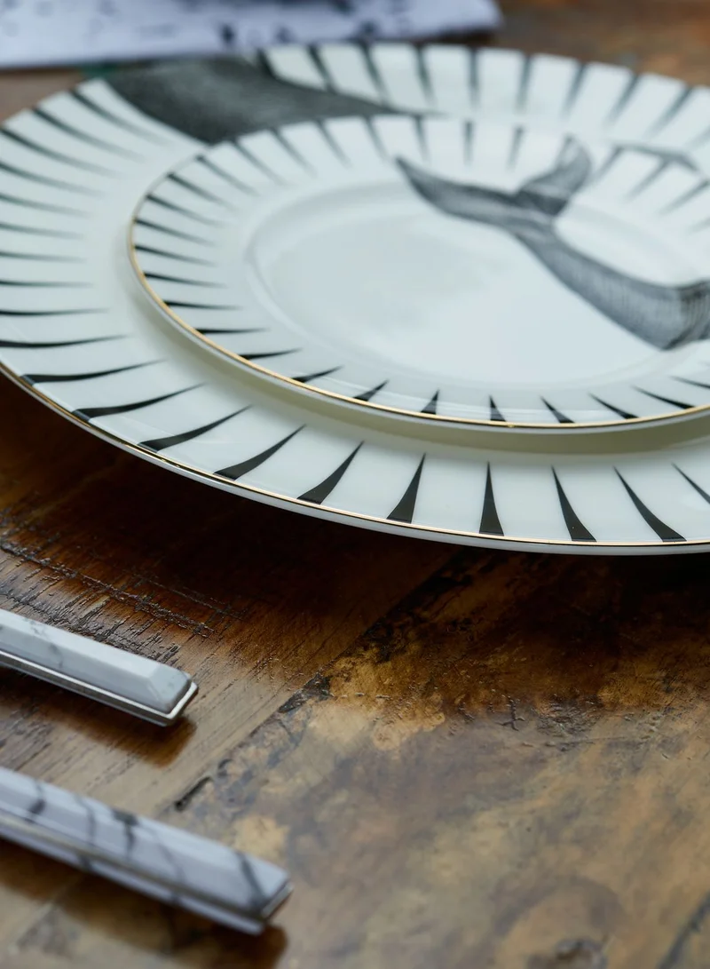 YVONNE ELLEN Whale Dinner Set