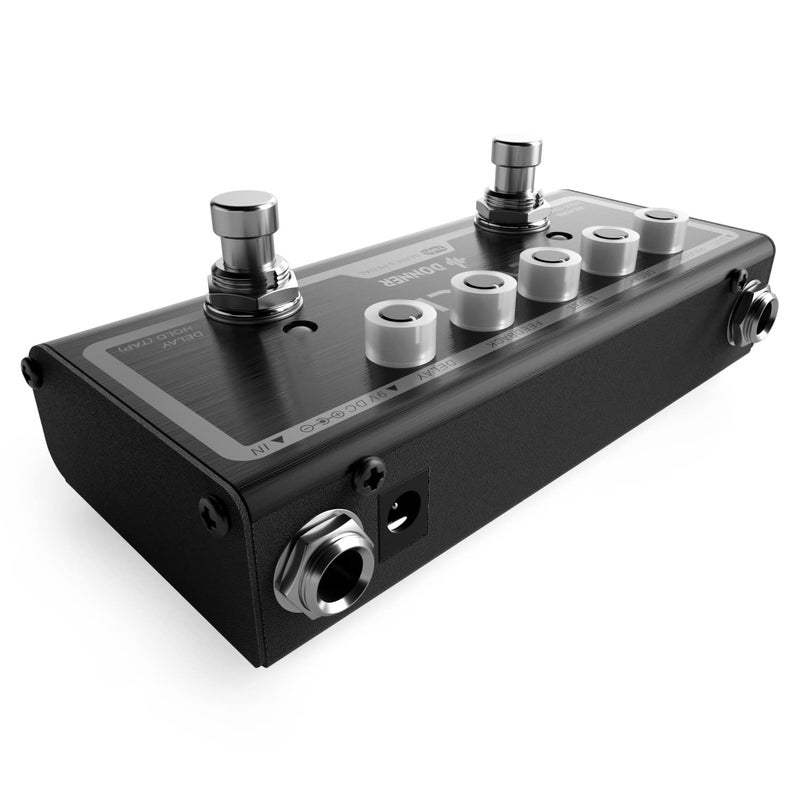 Donner Reverb Delay Pedal 2 in 1 Effects for Electric Guitar, Pedalboards, Revecho Pedal, 2 Modes with Tap Tempo Delay Guitar Effect Pedal - Image 4