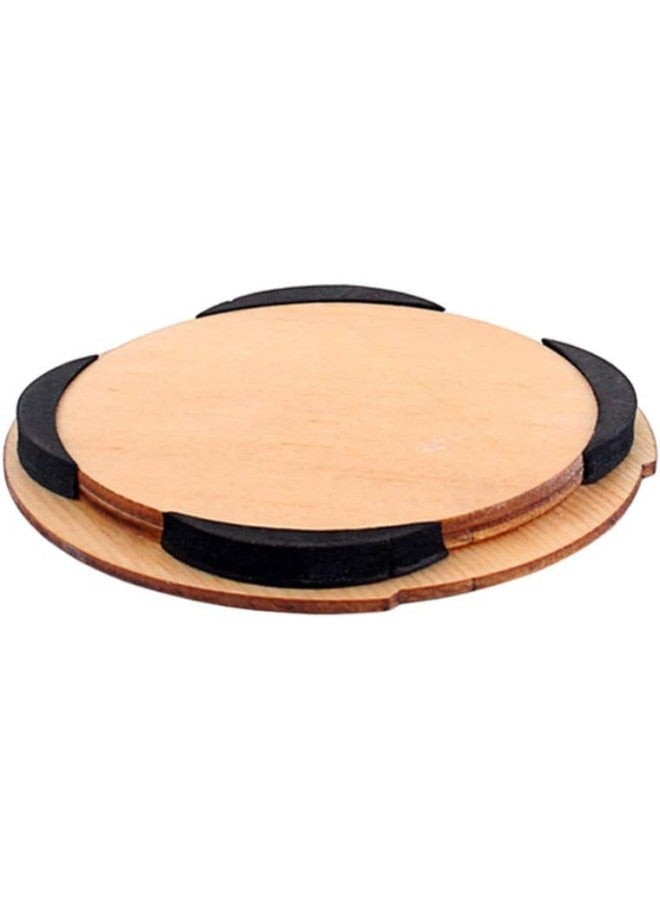 klarako Guitar Sound Hole Cover Maple Wood Guitar Feedback Buffer Cover Pickup Sound Hole Block For 40 41 V11 Eq Acoustic Folk Guitars (Bird) - Image 2