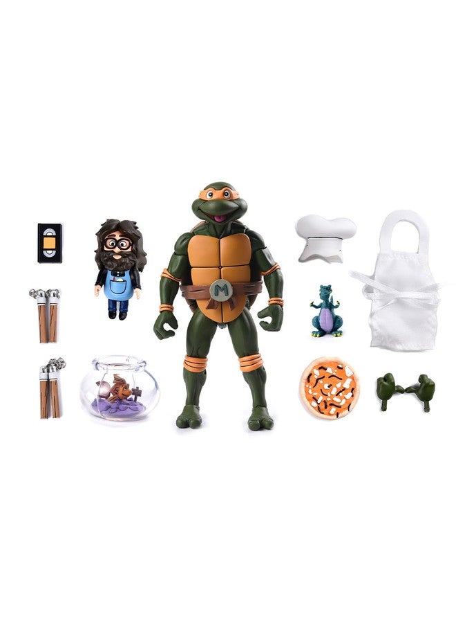 NECA Cartoon Michelangelo Figurine 18 Cm - Image 1