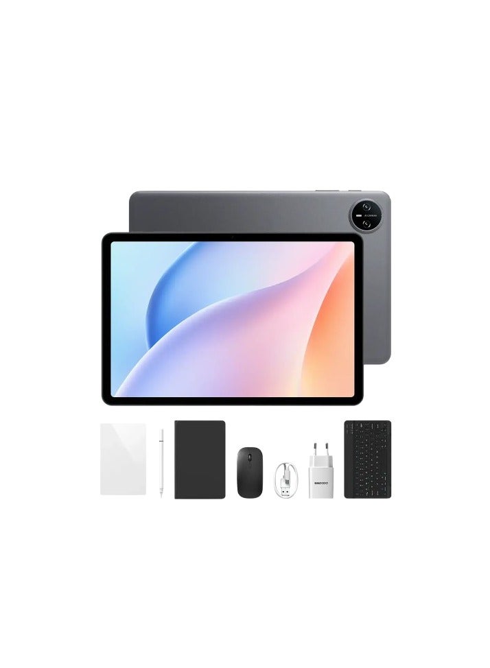 Tab A9 (VIP) - WiFi, ROM:(3+9) 12GB, RAM: 128G, "10.1" Inch, HD Display, 6580mAh Battery, Android 15, Bluetooth Keyboard, Bluetooth Mouse, Stylus, Grey