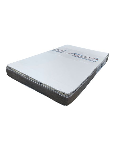 Multi-layer bed mattress with high-density foam texture, comfortable mattress with two-layer system, high-density memory foam filling and soft microfiber mattress fabric (size 200X200X15)