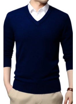 2-Pack Men's V Neck Long Sleeve Knitwear Non-Pilling Sweater Men's Slim Fit Sweater - pzsku/ZC153668CBADDD812328FZ/45/_/1735885701/065516cd-0178-4898-9927-3e6ed01a6d90