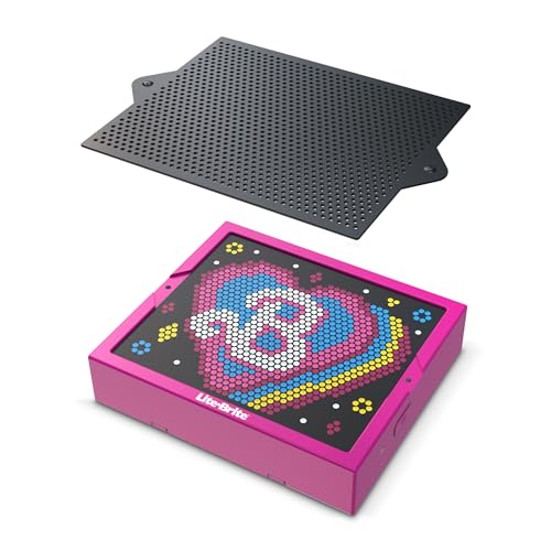 Lite Brite Super Bright HD Barbie Edition Creative Retro LightUp Screen Educational Play for Children Enhances Creativity Gift for Girls and Boys Ages 6 - Image 5